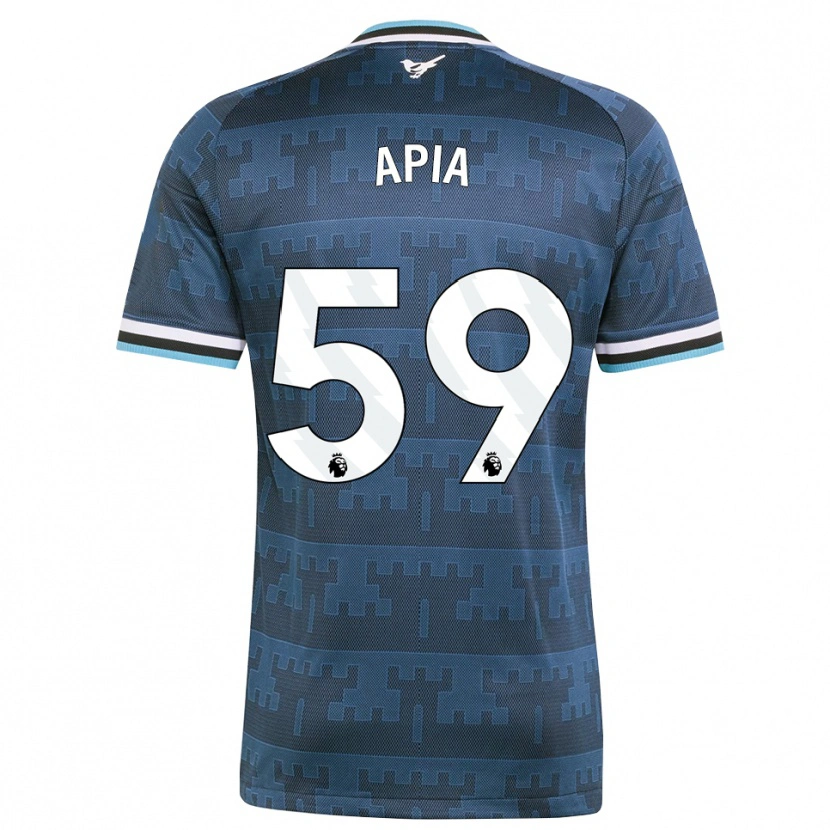 Danxen Kvinder Aaron Epia #59 Gul Sort Blå Udebane Spillertrøjer 2026/27 Trøje T-Shirt