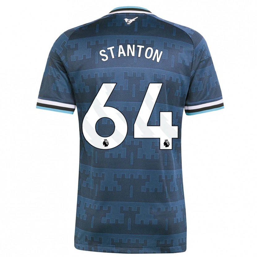 Danxen Kvinder Ellis Stanton #64 Gul Sort Blå Udebane Spillertrøjer 2026/27 Trøje T-Shirt