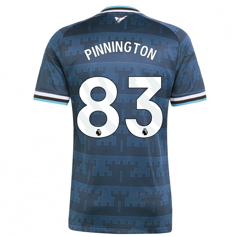 Danxen Kvinder Sam Pinnington #83 Gul Sort Blå Udebane Spillertrøjer 2026/27 Trøje T-Shirt