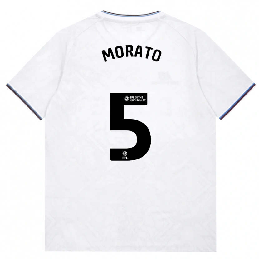 Danxen Kvinder Morato #5 Vinrød Hvid Udebane Spillertrøjer 2026/27 Trøje T-Shirt