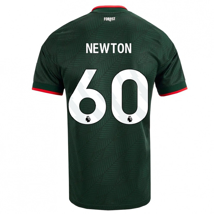 Danxen Kvinder Jamie Newton #60 Mørk Grøn Rød Udebane Spillertrøjer 2026/27 Trøje T-Shirt