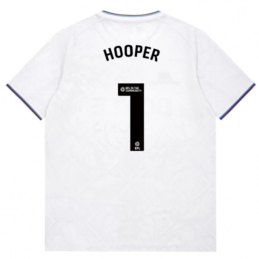 Danxen Kvinder Finley Hooper #1 Vinrød Hvid Udebane Spillertrøjer 2026/27 Trøje T-Shirt