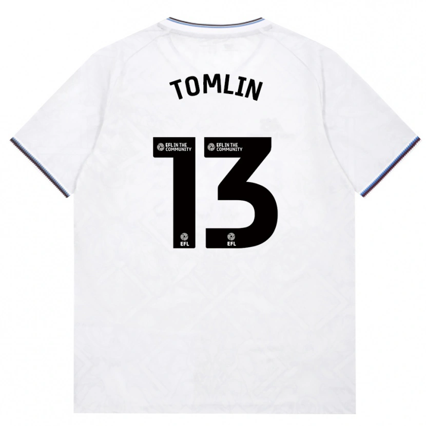 Danxen Kvinder Jack Tomlin #13 Vinrød Hvid Udebane Spillertrøjer 2026/27 Trøje T-Shirt