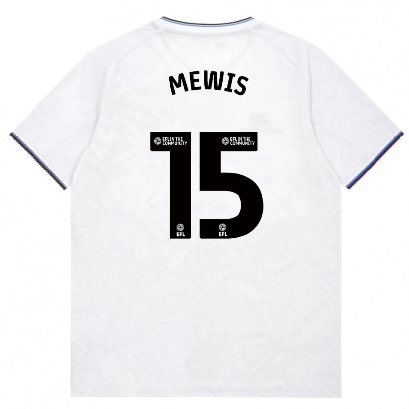 Danxen Kvinder Kristie Mewis #15 Vinrød Hvid Udebane Spillertrøjer 2026/27 Trøje T-Shirt