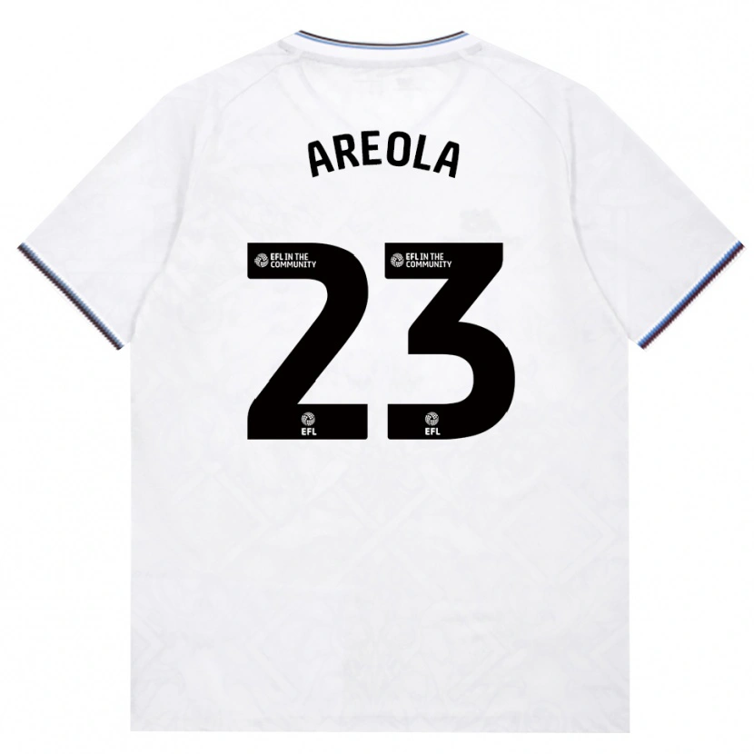 Danxen Kvinder Alphonse Areola #23 Vinrød Hvid Udebane Spillertrøjer 2026/27 Trøje T-Shirt