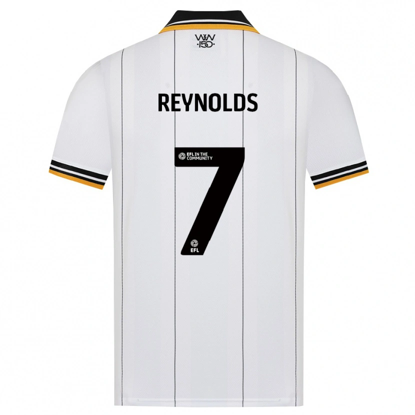 Danxen Kvinder Fabian Reynolds #7 Orange Hvid Sort Udebane Spillertrøjer 2026/27 Trøje T-Shirt