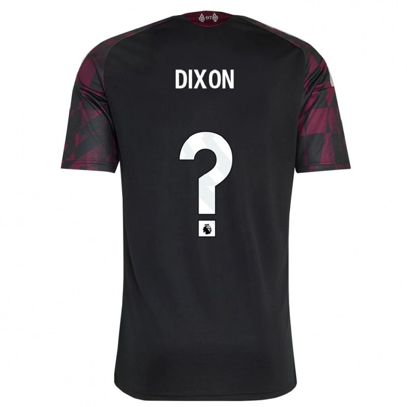 Danxen Kvinder Joseph Dixon #0 Sort Hvid Lilla Tredje Sæt Spillertrøjer 2026/27 Trøje T-Shirt
