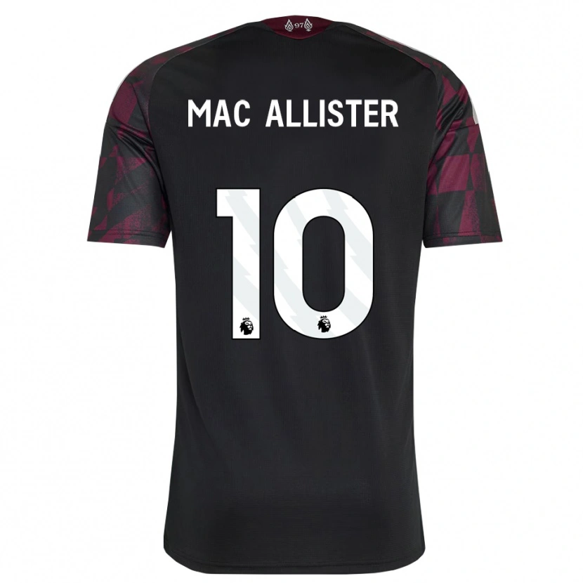 Danxen Kvinder Alexis Mac Allister #10 Sort Hvid Lilla Tredje Sæt Spillertrøjer 2026/27 Trøje T-Shirt