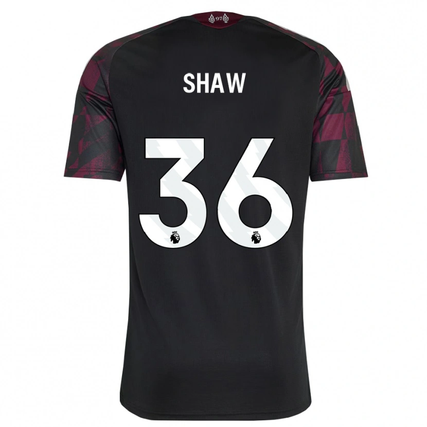 Danxen Kvinder Zara Shaw #36 Sort Hvid Lilla Tredje Sæt Spillertrøjer 2026/27 Trøje T-Shirt