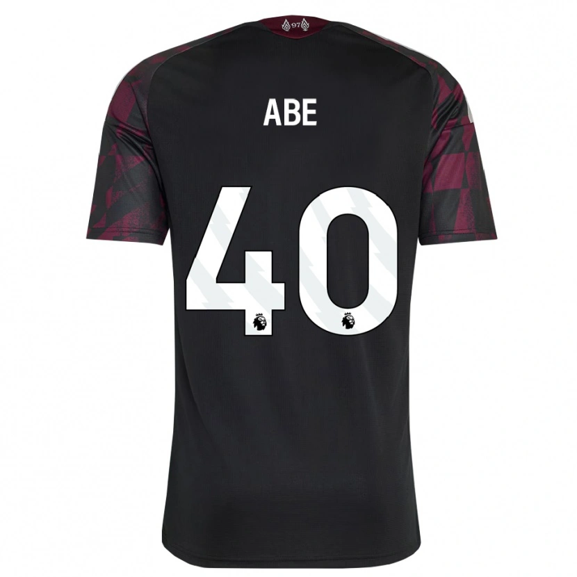 Danxen Kvinder Joshua Abe #40 Sort Hvid Lilla Tredje Sæt Spillertrøjer 2026/27 Trøje T-Shirt
