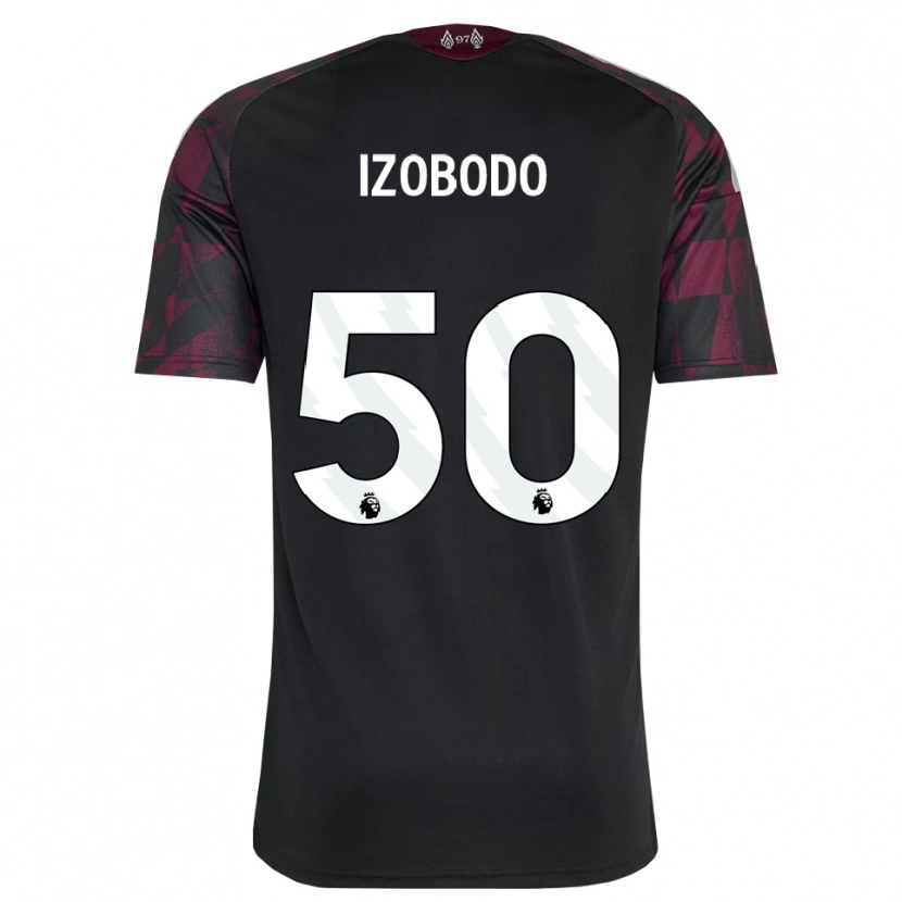 Danxen Kvinder Elijah Izobodo John #50 Sort Hvid Lilla Tredje Sæt Spillertrøjer 2026/27 Trøje T-Shirt