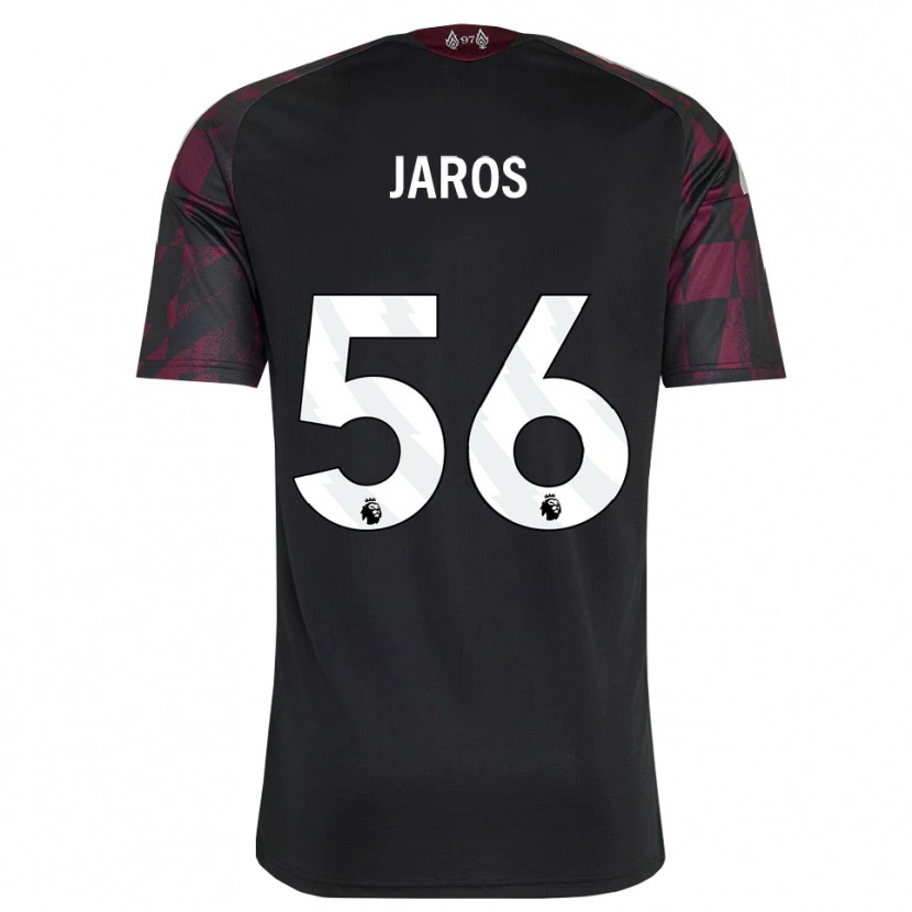 Danxen Kvinder Vitezslav Jaros #56 Sort Hvid Lilla Tredje Sæt Spillertrøjer 2026/27 Trøje T-Shirt