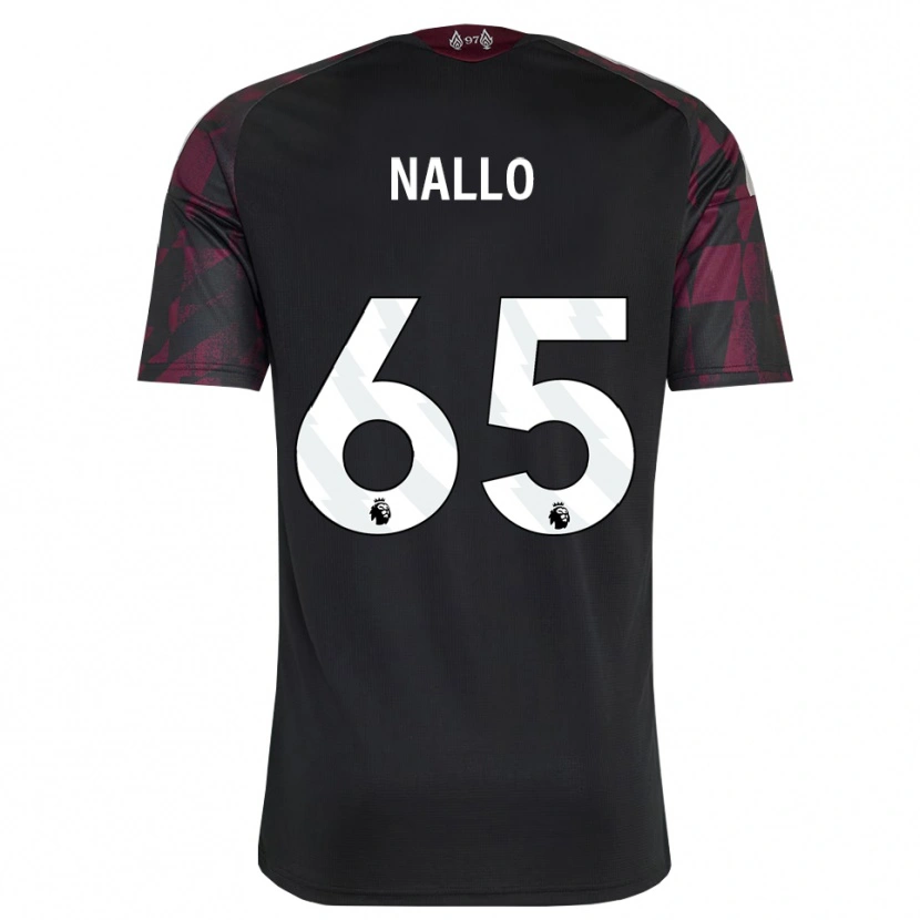 Danxen Kvinder Amara Nallo #65 Sort Hvid Lilla Tredje Sæt Spillertrøjer 2026/27 Trøje T-Shirt