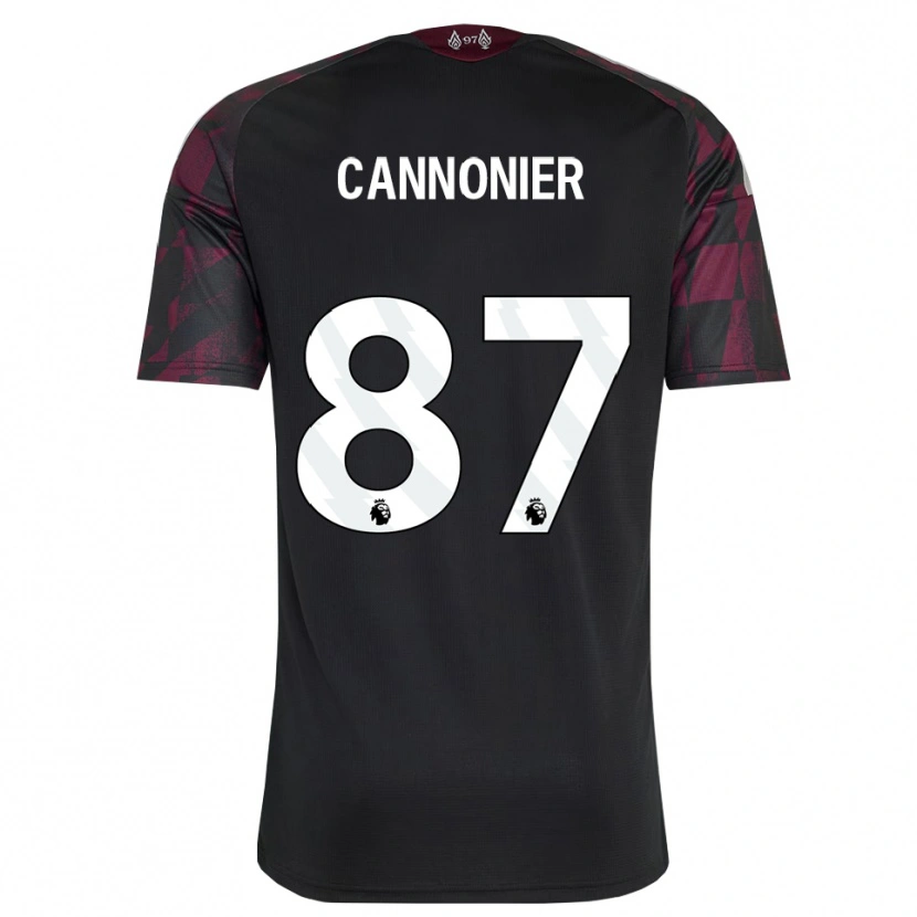 Danxen Kvinder Oakley Cannonier #87 Sort Hvid Lilla Tredje Sæt Spillertrøjer 2026/27 Trøje T-Shirt