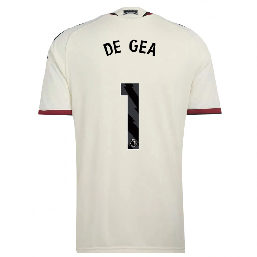 Danxen Kvinder David De Gea #1 Beige Sort Rød Tredje Sæt Spillertrøjer 2026/27 Trøje T-Shirt