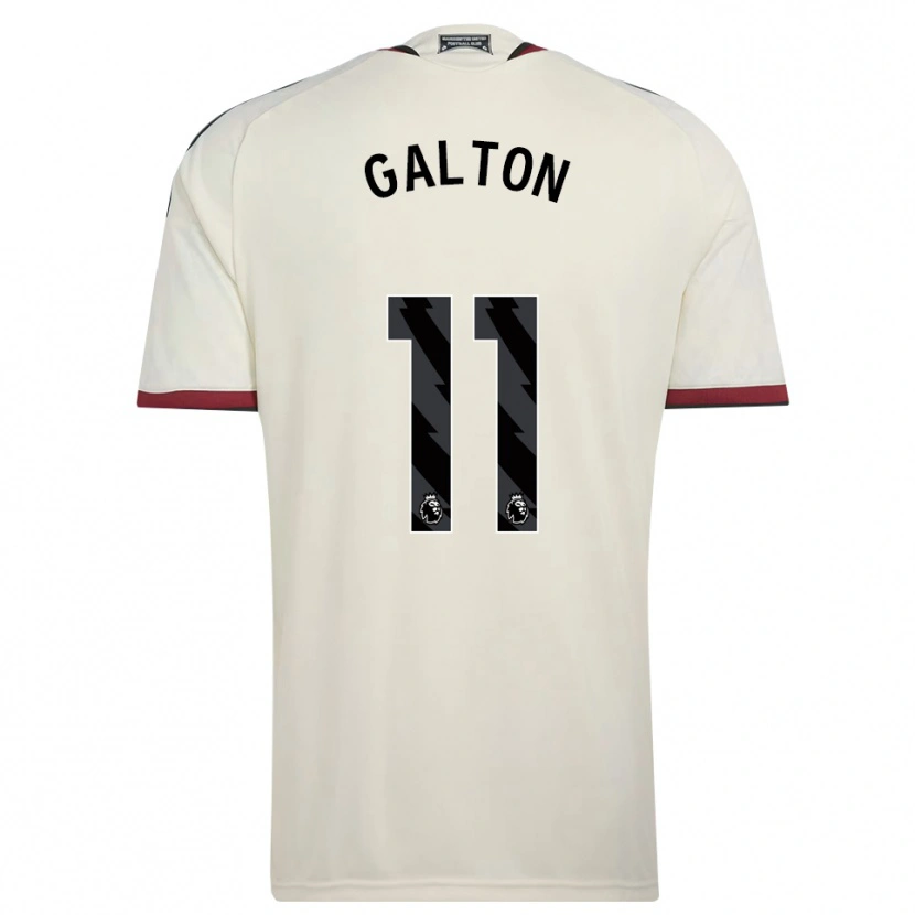 Danxen Kvinder Leah Galton #11 Beige Sort Rød Tredje Sæt Spillertrøjer 2026/27 Trøje T-Shirt