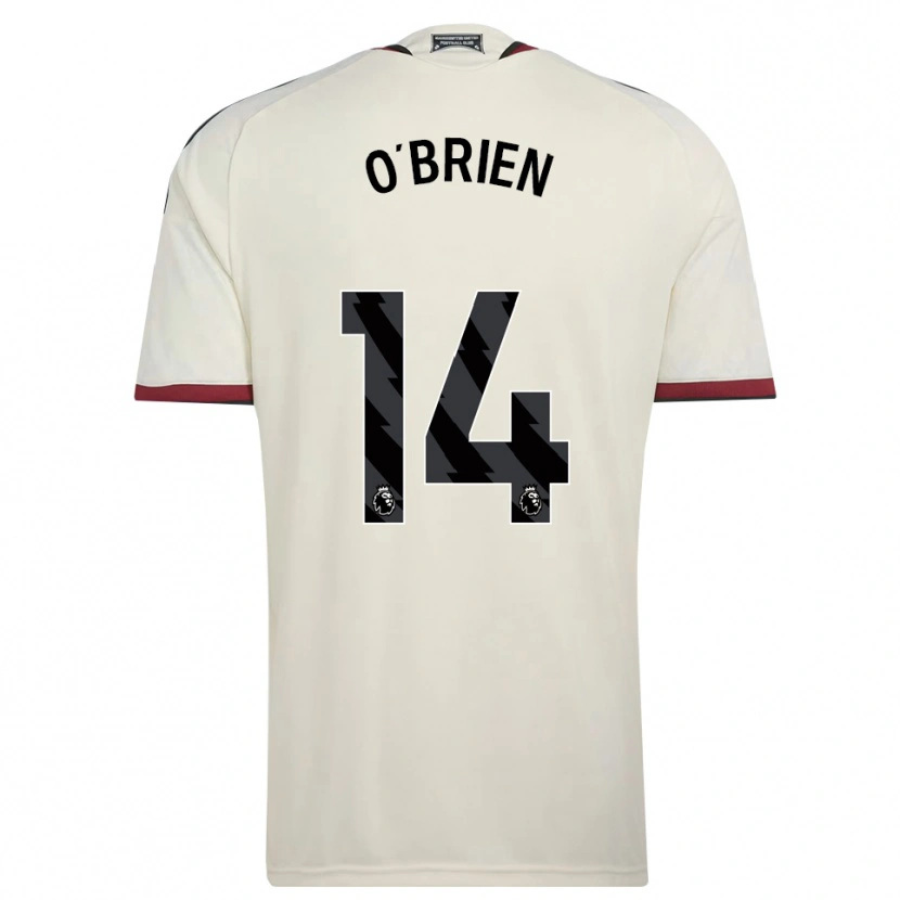 Danxen Kvinder Sam O'brien #14 Beige Sort Rød Tredje Sæt Spillertrøjer 2026/27 Trøje T-Shirt