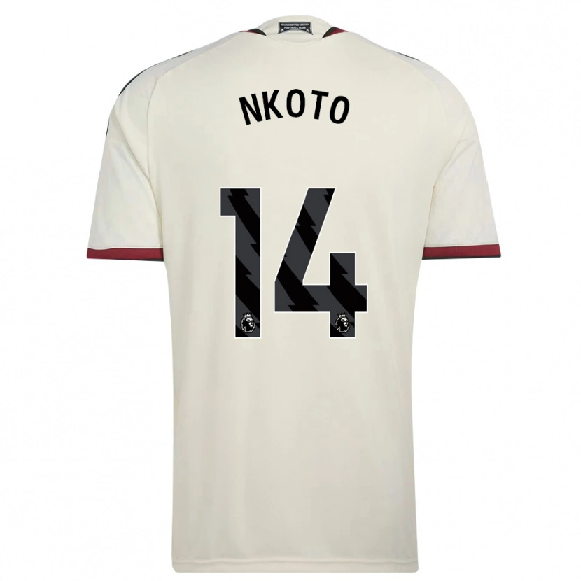 Danxen Kvinder Bassirou Nkoto #14 Beige Sort Rød Tredje Sæt Spillertrøjer 2026/27 Trøje T-Shirt