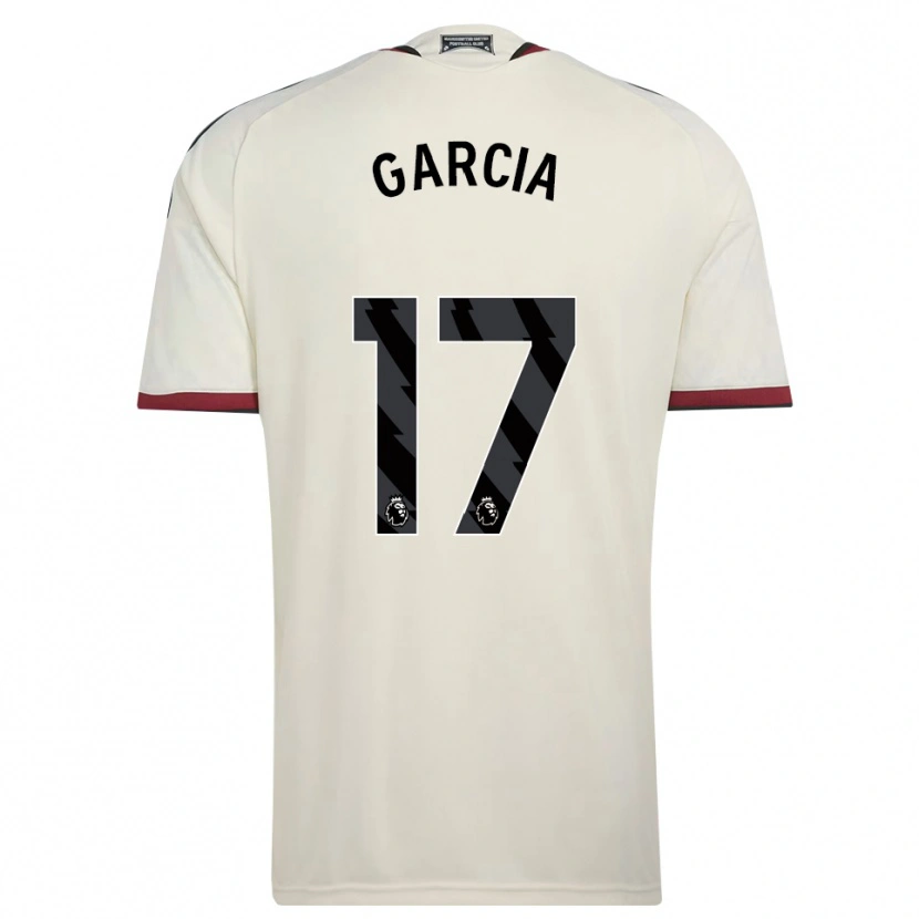 Danxen Kvinder Lucia Garcia #17 Beige Sort Rød Tredje Sæt Spillertrøjer 2026/27 Trøje T-Shirt