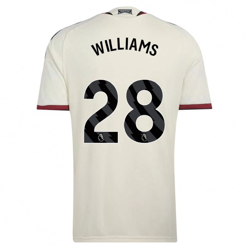 Danxen Kvinder Rachel Williams #28 Beige Sort Rød Tredje Sæt Spillertrøjer 2026/27 Trøje T-Shirt
