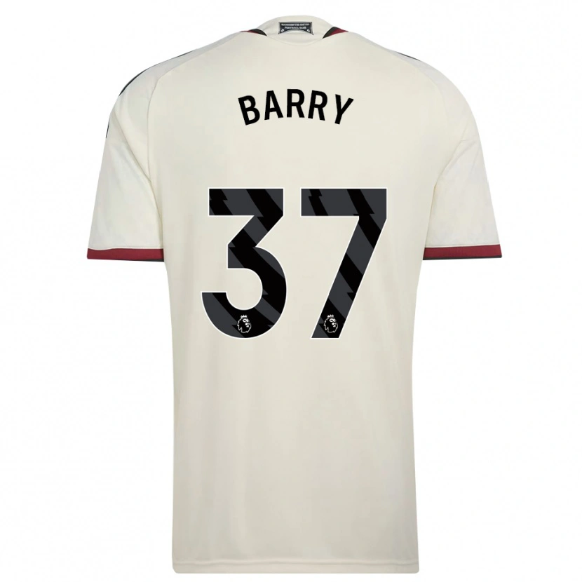 Danxen Kvinder Keira Barry #37 Beige Sort Rød Tredje Sæt Spillertrøjer 2026/27 Trøje T-Shirt