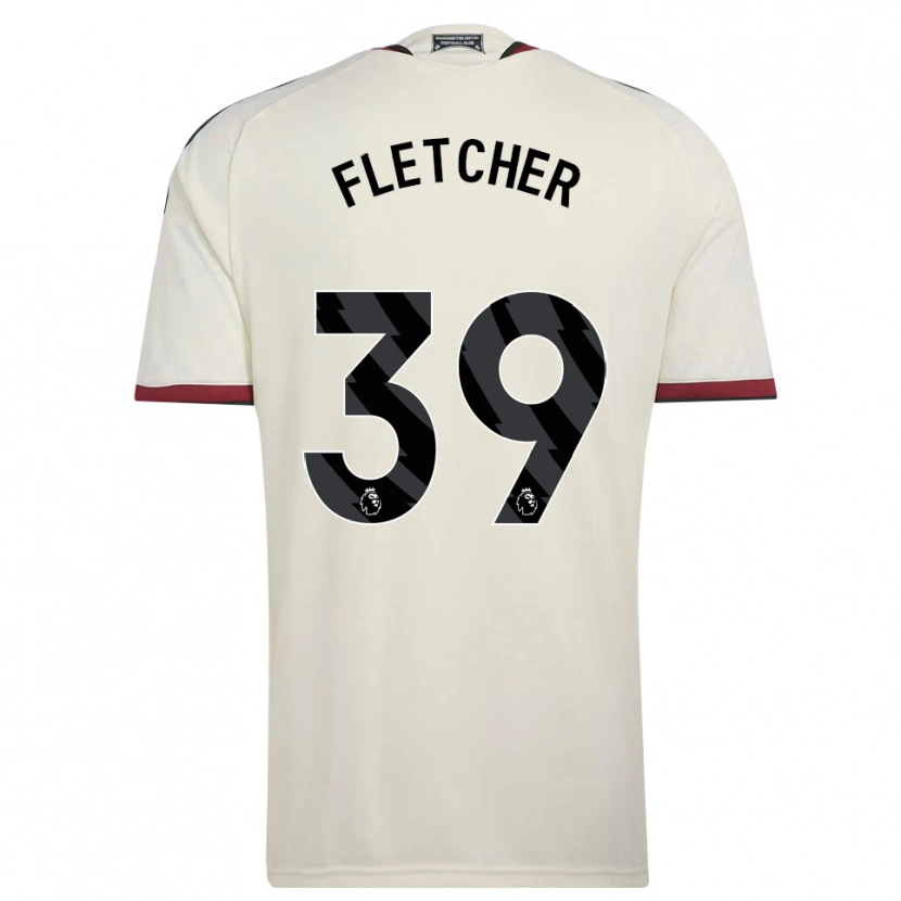 Danxen Kvinder Tyler Fletcher #39 Beige Sort Rød Tredje Sæt Spillertrøjer 2026/27 Trøje T-Shirt