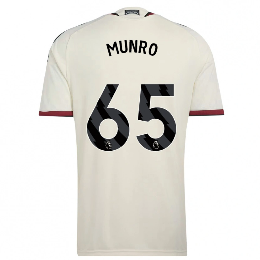 Danxen Kvinder Reece Munro #65 Beige Sort Rød Tredje Sæt Spillertrøjer 2026/27 Trøje T-Shirt