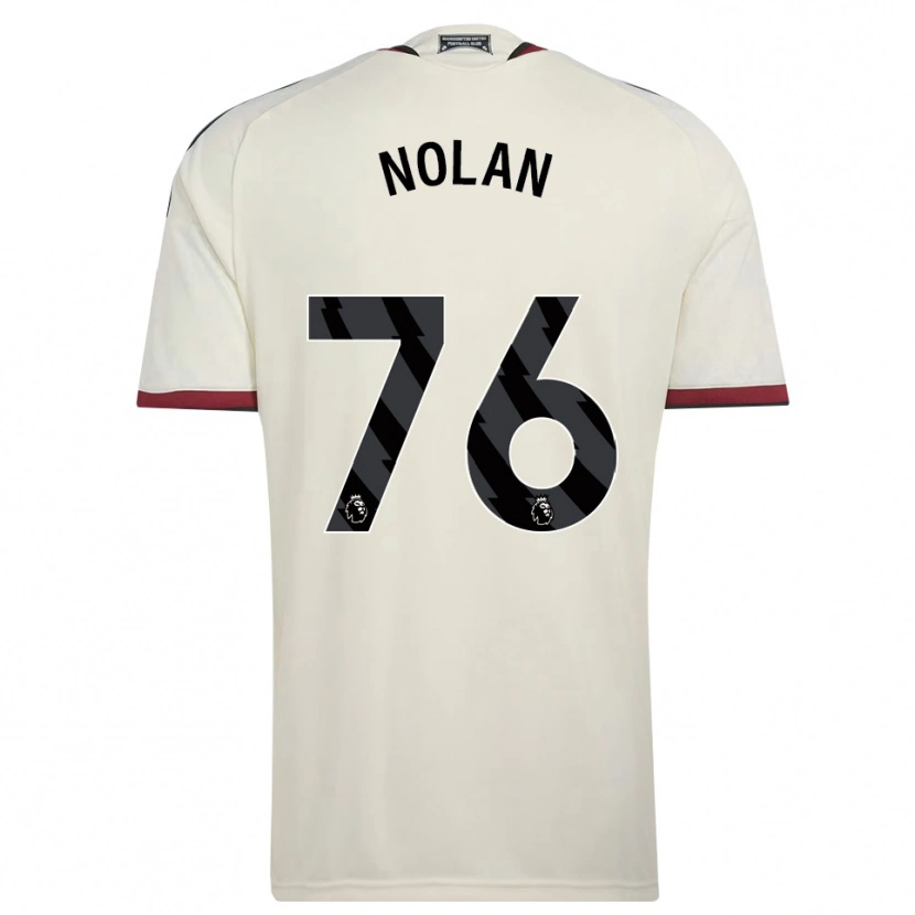 Danxen Kvinder James Nolan #76 Beige Sort Rød Tredje Sæt Spillertrøjer 2026/27 Trøje T-Shirt