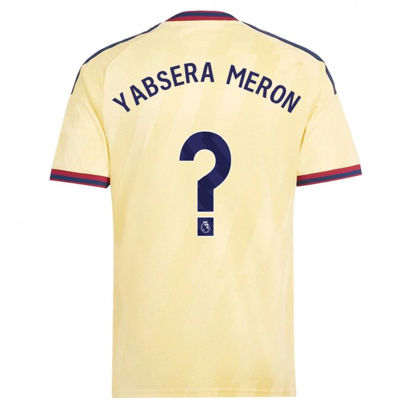 Danxen Kvinder Yabsera Meron #0 Lys Gul Midnatsblå Tredje Sæt Spillertrøjer 2026/27 Trøje T-Shirt