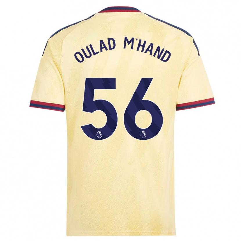 Danxen Kvinder Salah-Eddine Oulad M'hand #56 Lys Gul Midnatsblå Tredje Sæt Spillertrøjer 2026/27 Trøje T-Shirt