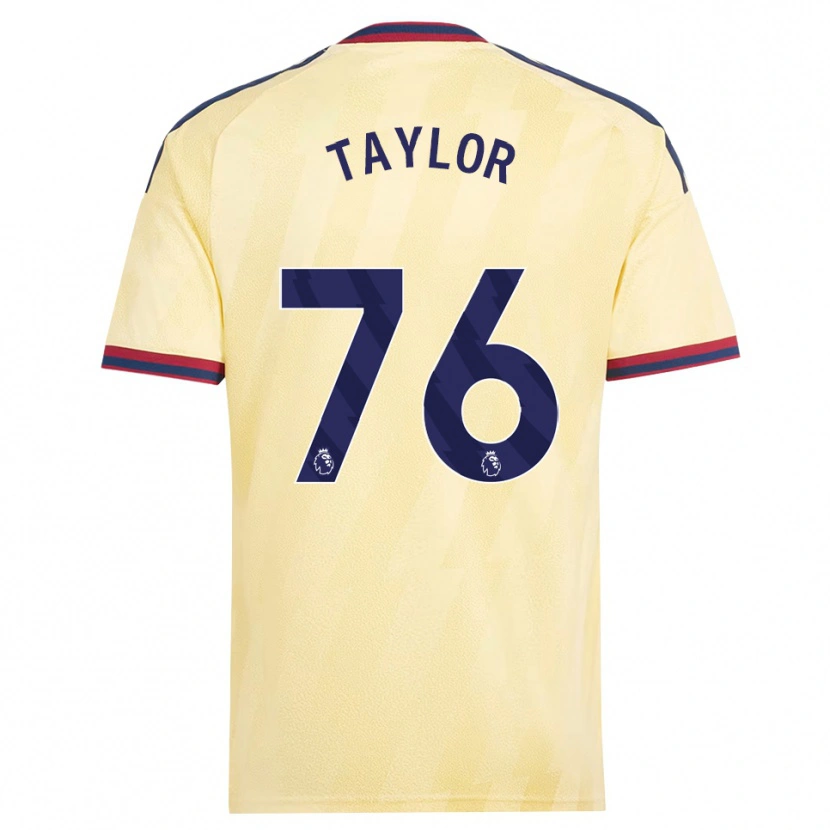 Danxen Kvinder Kido Taylor Hart #76 Lys Gul Midnatsblå Tredje Sæt Spillertrøjer 2026/27 Trøje T-Shirt