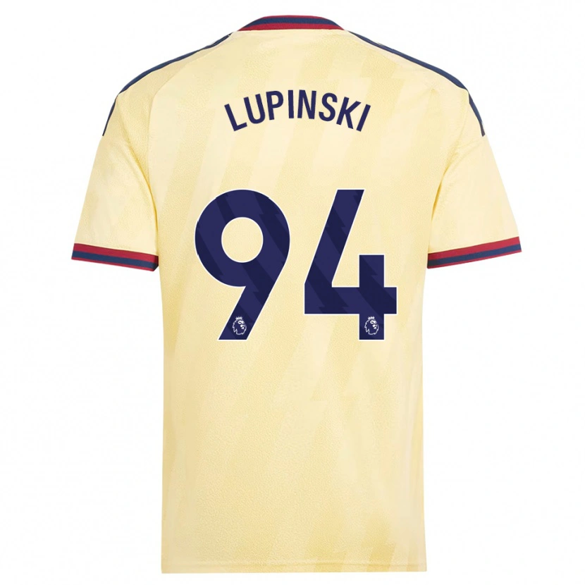Danxen Kvinder Remi Lupinski #94 Lys Gul Midnatsblå Tredje Sæt Spillertrøjer 2026/27 Trøje T-Shirt