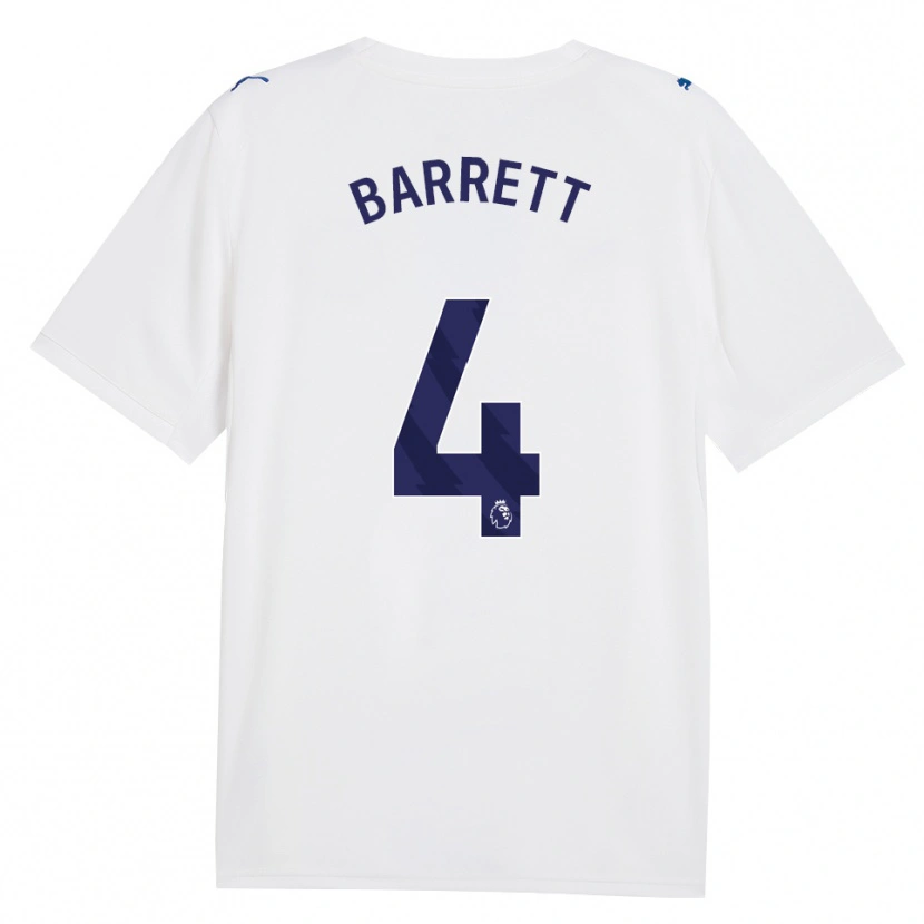 Danxen Kvinder Marlow Barrett #4 Marine Hvid Tredje Sæt Spillertrøjer 2026/27 Trøje T-Shirt