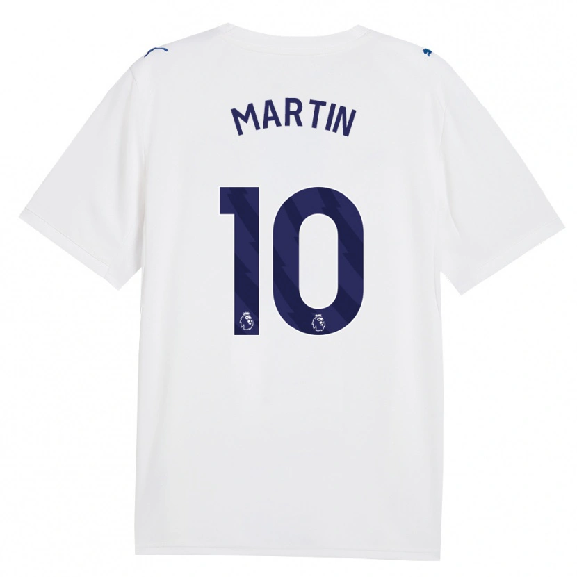 Danxen Kvinder Milo Martin #10 Marine Hvid Tredje Sæt Spillertrøjer 2026/27 Trøje T-Shirt