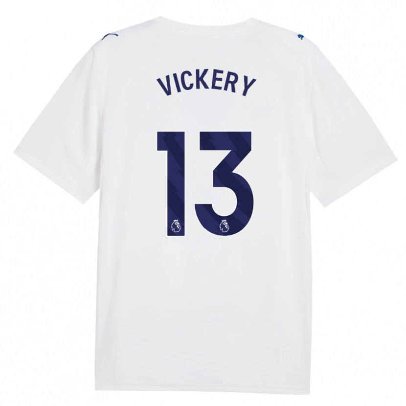 Danxen Kvinder Ben Vickery #13 Marine Hvid Tredje Sæt Spillertrøjer 2026/27 Trøje T-Shirt