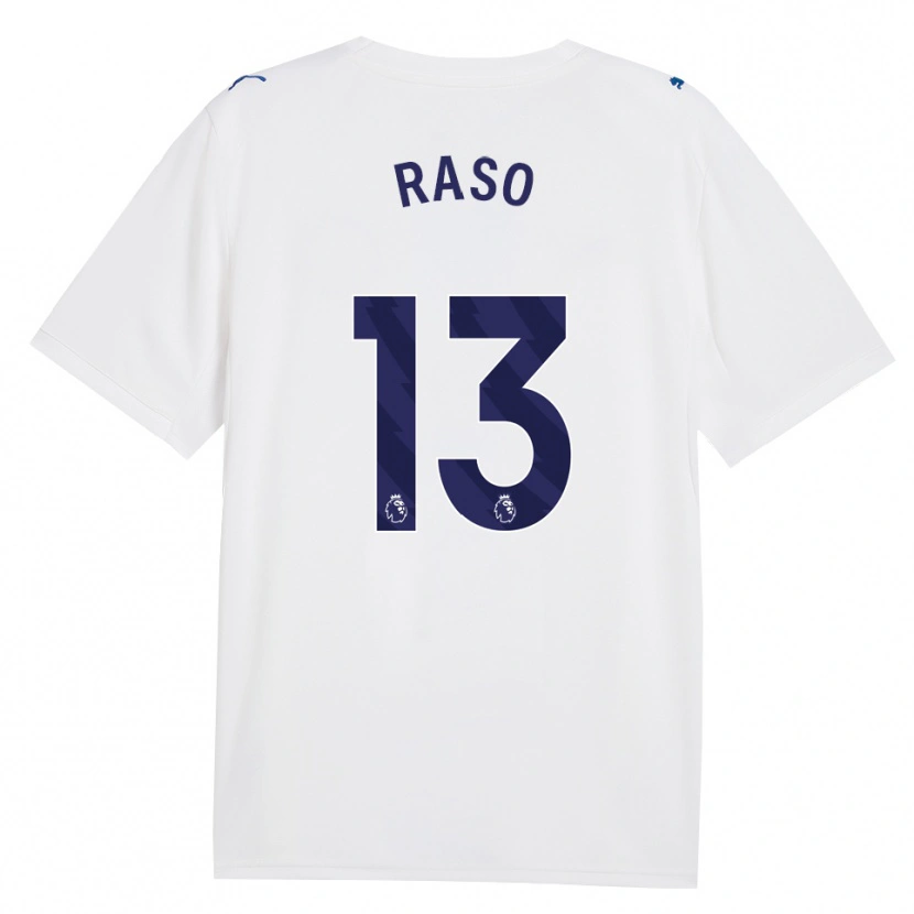 Danxen Kvinder Hayley Raso #13 Marine Hvid Tredje Sæt Spillertrøjer 2026/27 Trøje T-Shirt