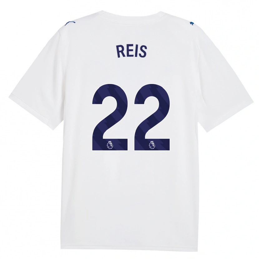 Danxen Kvinder Vitor Reis #22 Marine Hvid Tredje Sæt Spillertrøjer 2026/27 Trøje T-Shirt