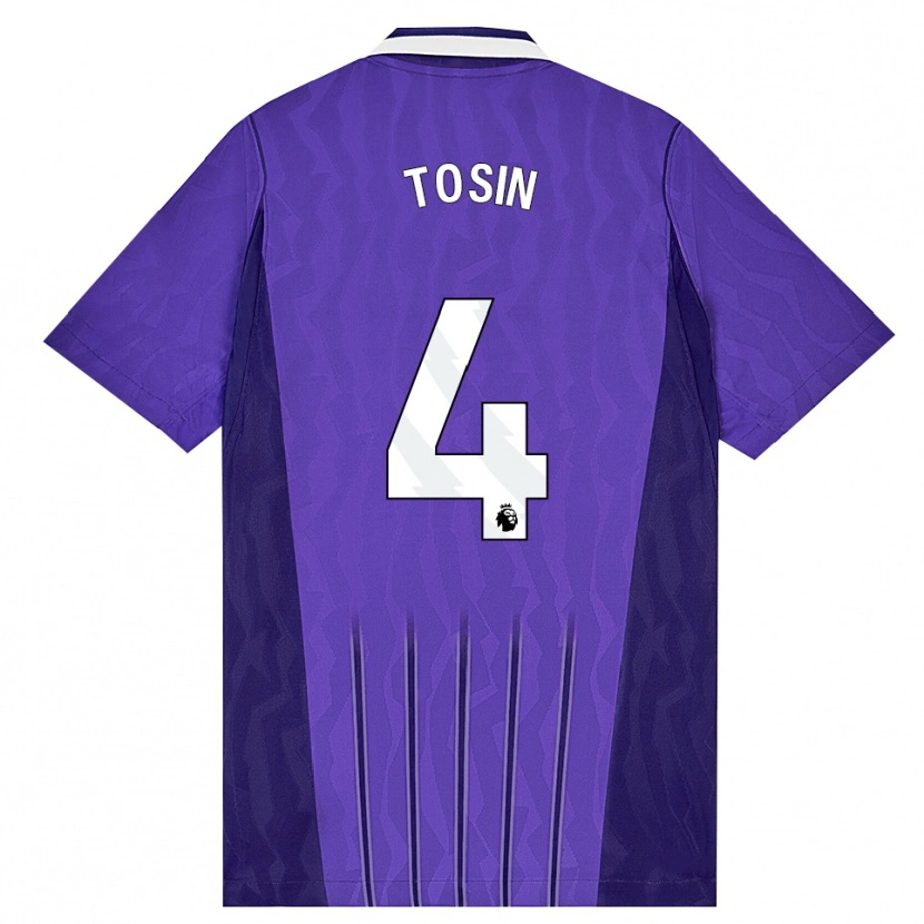 Danxen Kvinder Tosin Adarabioyo #4 Lilla Hvid Tredje Sæt Spillertrøjer 2026/27 Trøje T-Shirt