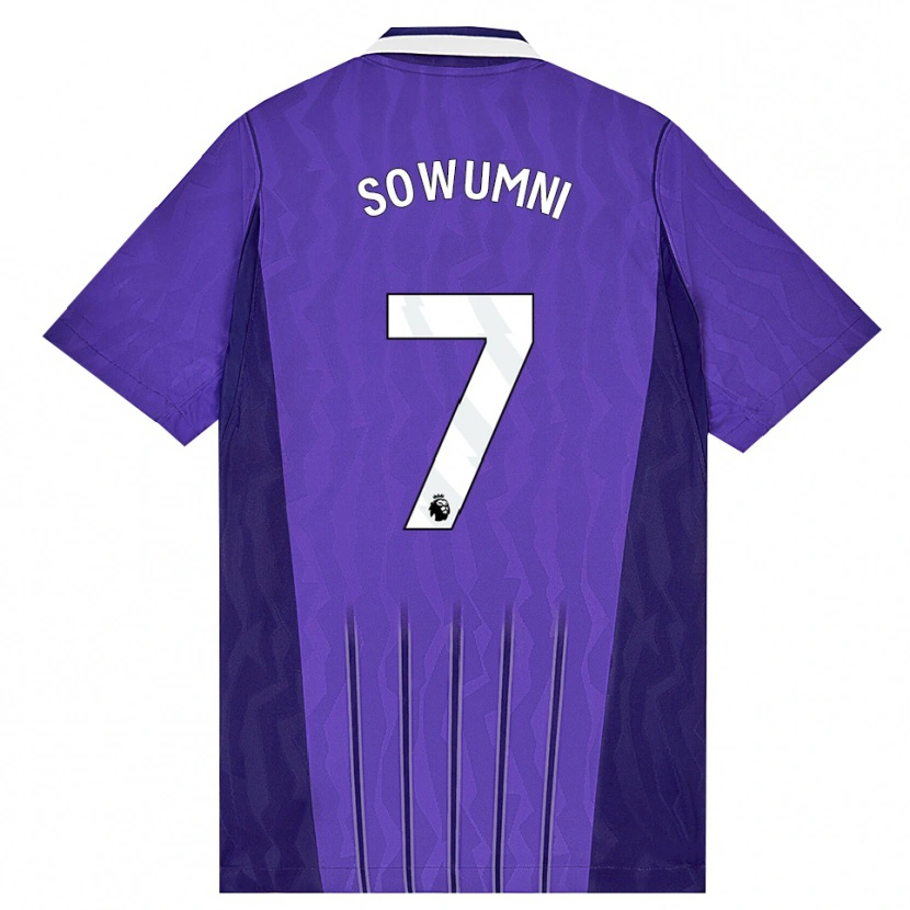Danxen Kvinder Elisha Sowunmi #7 Lilla Hvid Tredje Sæt Spillertrøjer 2026/27 Trøje T-Shirt