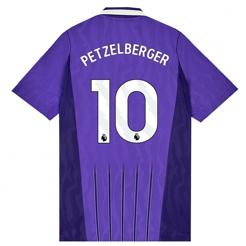 Danxen Kvinder Ramona Petzelberger #10 Lilla Hvid Tredje Sæt Spillertrøjer 2026/27 Trøje T-Shirt