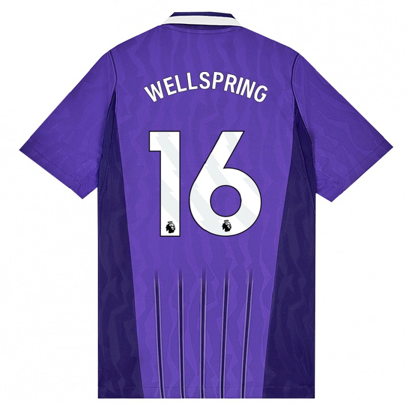 Danxen Kvinder Toju Wellspring #16 Lilla Hvid Tredje Sæt Spillertrøjer 2026/27 Trøje T-Shirt