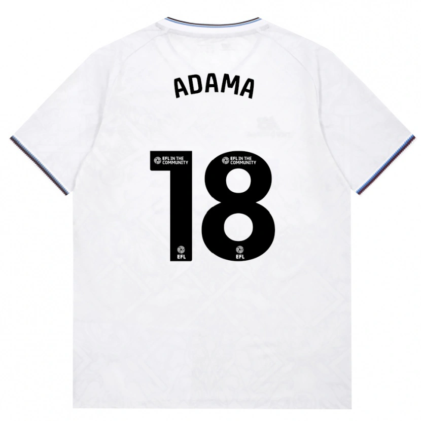Danxen Kvinder Adama Boiro #18 Vinrød Hvid Udebane Spillertrøjer 2026/27 Trøje T-Shirt