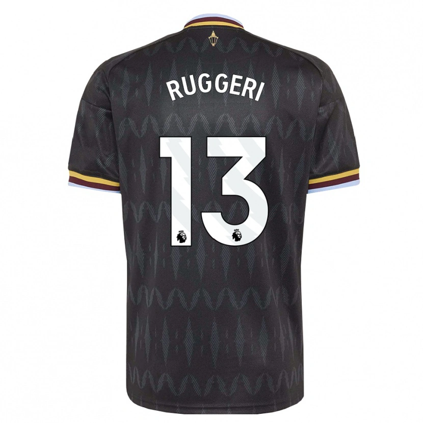 Danxen Kvinder Matteo Ruggeri #13 Kornblomstblå Sort Gul Udebane Spillertrøjer 2026/27 Trøje T-Shirt