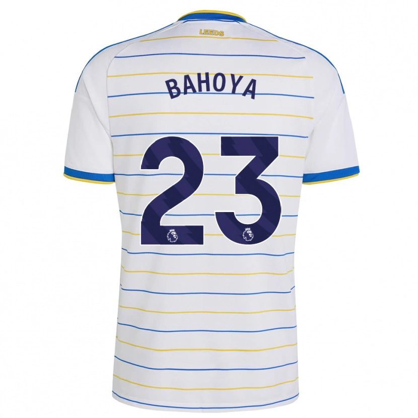 Danxen Kvinder Jean-Mattéo Bahoya #23 Rød Gul Blå Hjemmebane Spillertrøjer 2026/27 Trøje T-Shirt