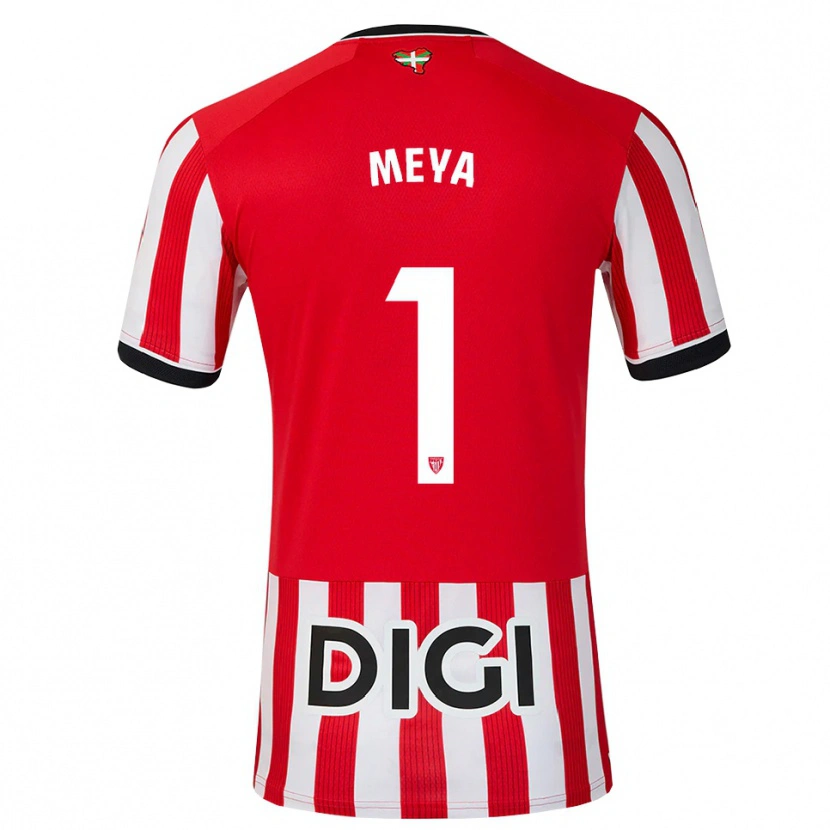 Danxen Børn Aina Meya Bellot #1 Rød Sort Hvid Hjemmebane Spillertrøjer 2026/27 Trøje T-Shirt