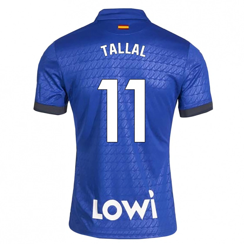 Danxen Børn Yassin Tallal #11 Blå Hvid Sort Hjemmebane Spillertrøjer 2026/27 Trøje T-Shirt