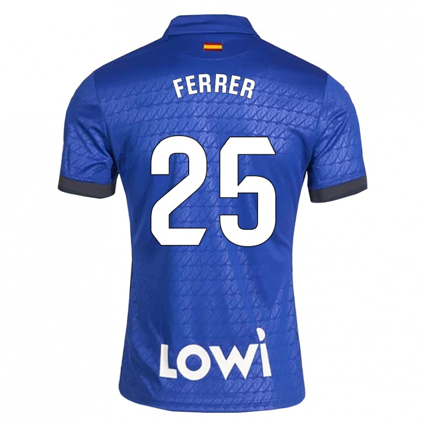 Danxen Børn Diego Ferrer #25 Blå Hvid Sort Hjemmebane Spillertrøjer 2026/27 Trøje T-Shirt