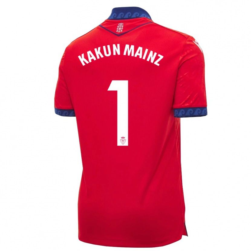 Danxen Børn Kakun Mainz #1 Rød Marineblå Hvid Hjemmebane Spillertrøjer 2026/27 Trøje T-Shirt