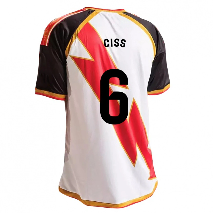 Danxen Børn Pathé Ciss #6 Sort Rød Hvid Guld Hjemmebane Spillertrøjer 2026/27 Trøje T-Shirt