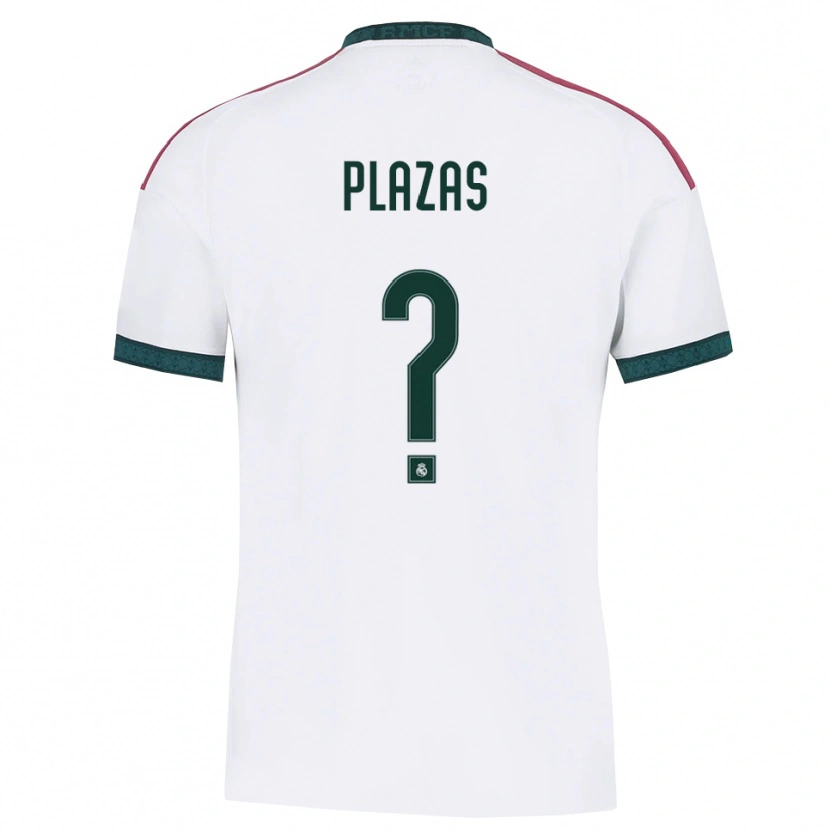Danxen Børn Victor Plazas #0 Mørkegrøn Hvid Rød Hjemmebane Spillertrøjer 2026/27 Trøje T-Shirt